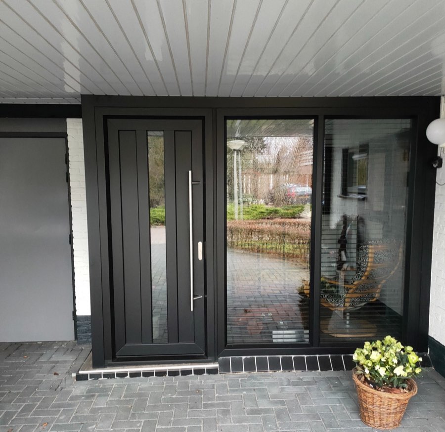 Schuifpui met zijlichten