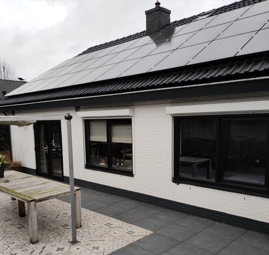 Schuifpui in vrijstaande woning